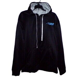 Dunbrooke NFL Carolina Panthers Full Zip Thermal Hoodie L NWT!